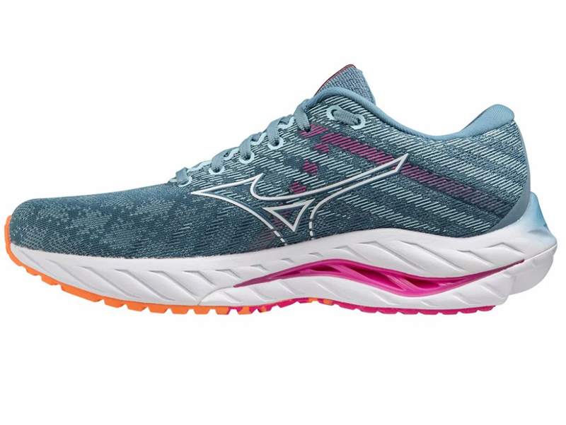 Mizuno Women's Wave Inspire 19 Provincial Blue-1